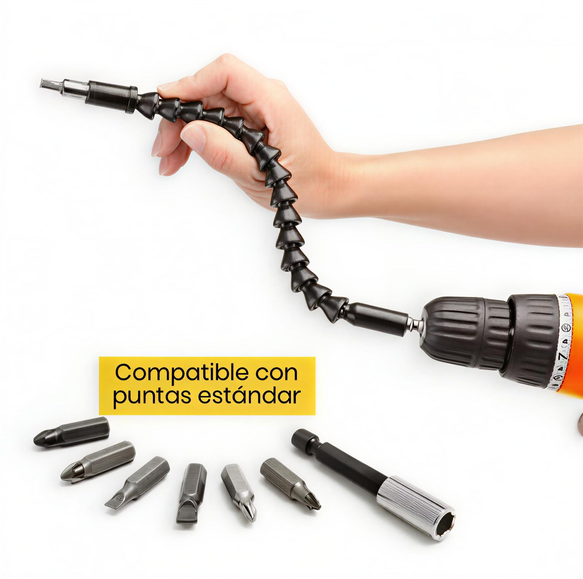 Extension Flexible Para Taladro