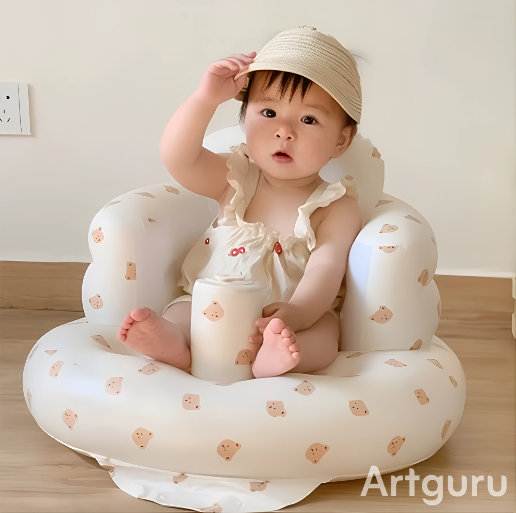SOFA INFLABLE PARA BEBE